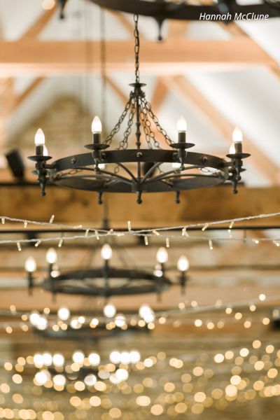 Crossed Strand Fairy Light Canopy